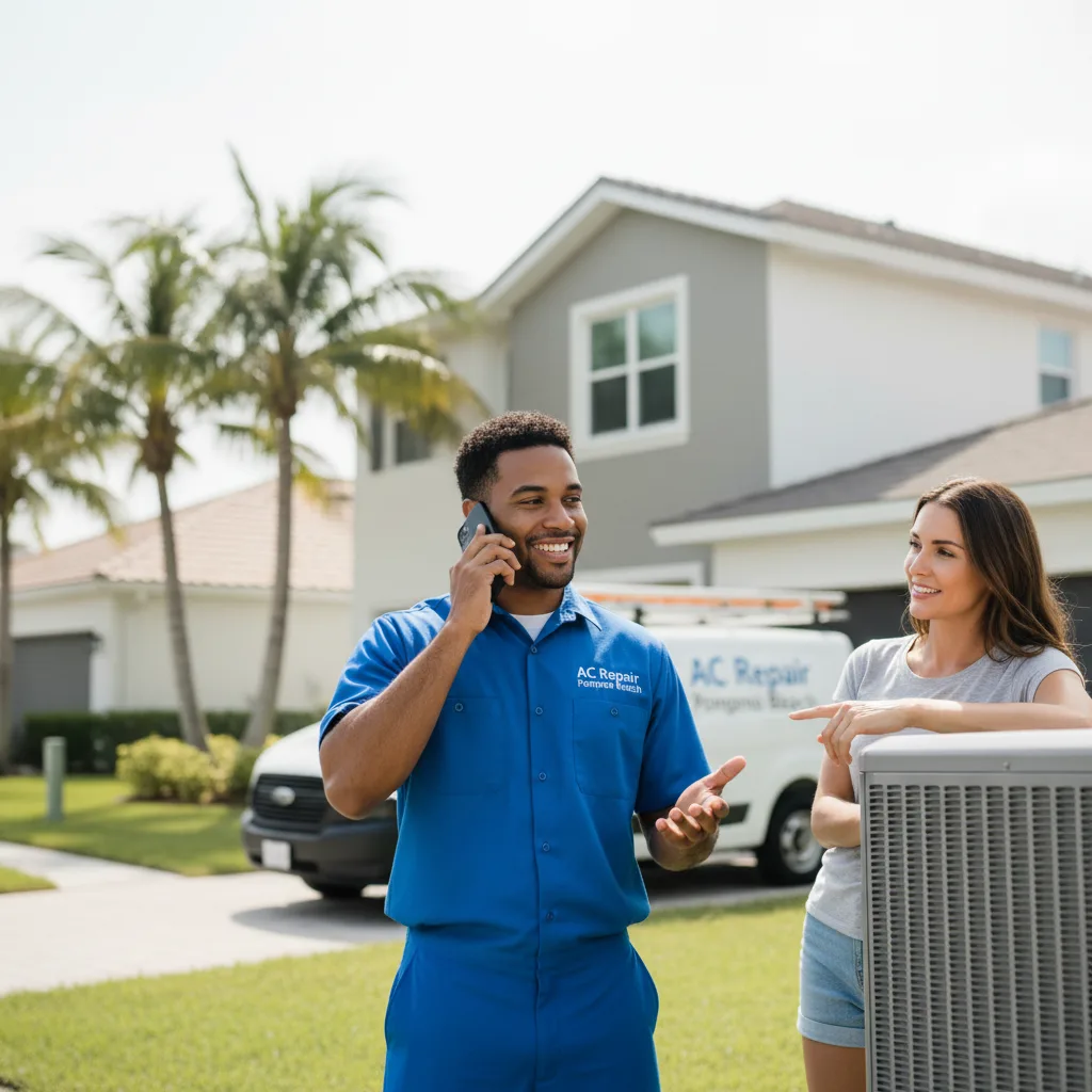 AC Repair Pompano Beach customer support in New Holstein
